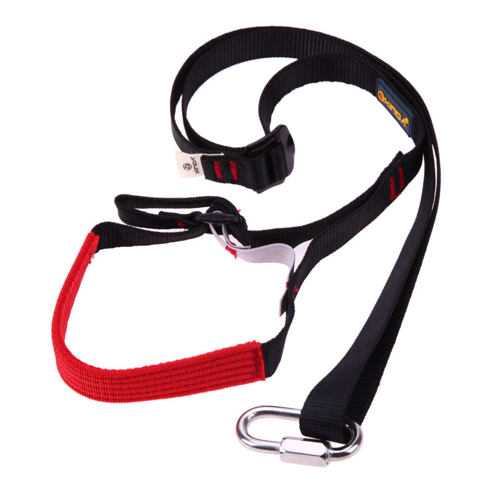 Climbing Foot Padel Polyester Adjustable Safe Rising Device Sling Foot Pedal Belt Rock Climbing A...