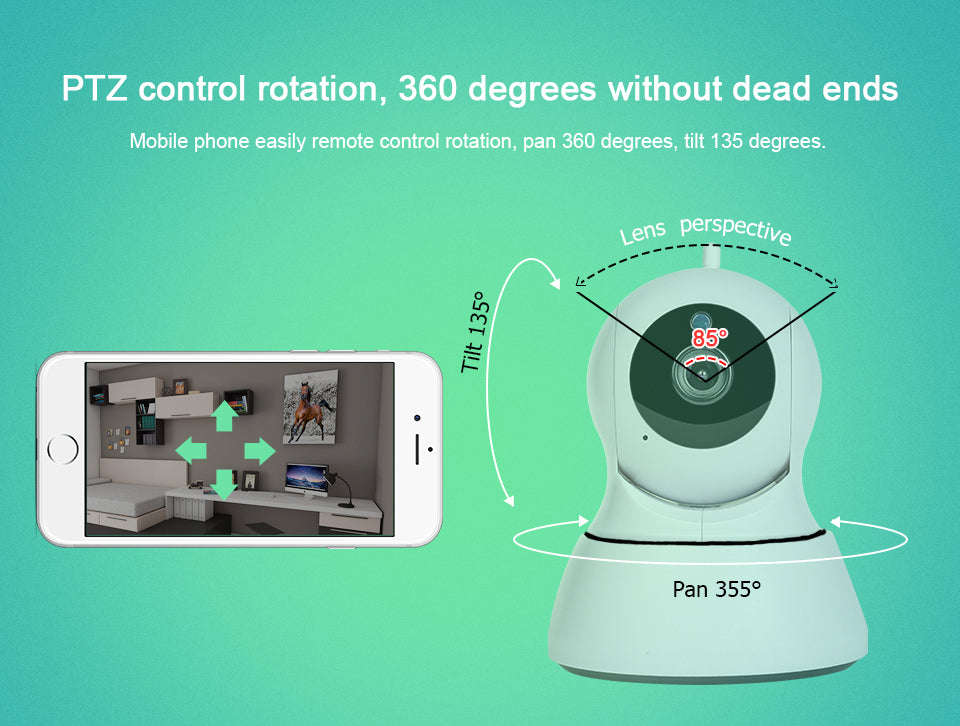 720P Cloud  IP Camera WiFi cam Home Security Surveillance CCTV