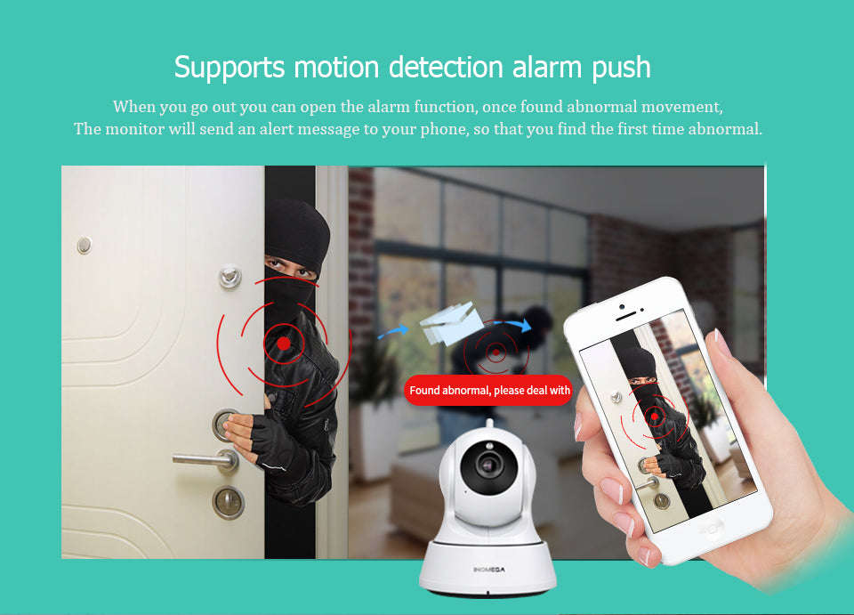 720P Cloud  IP Camera WiFi cam Home Security Surveillance CCTV