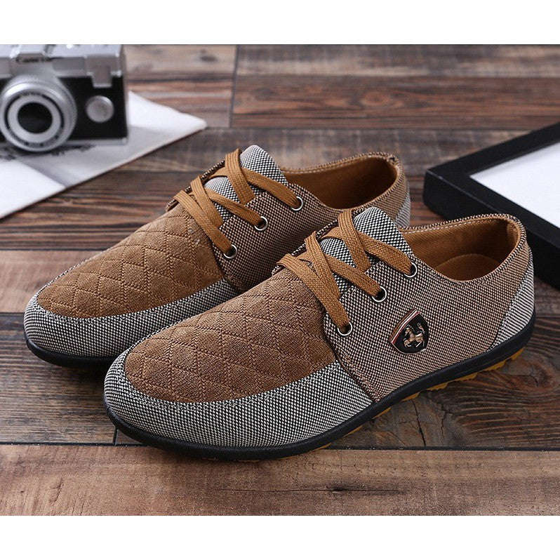 Men's shoes low to help fight breathable leisure canvas shoes - 39