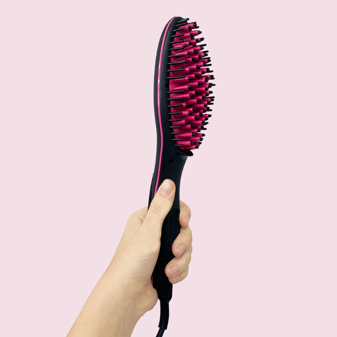 Igia Ceramic Hybrid Straightener Brush