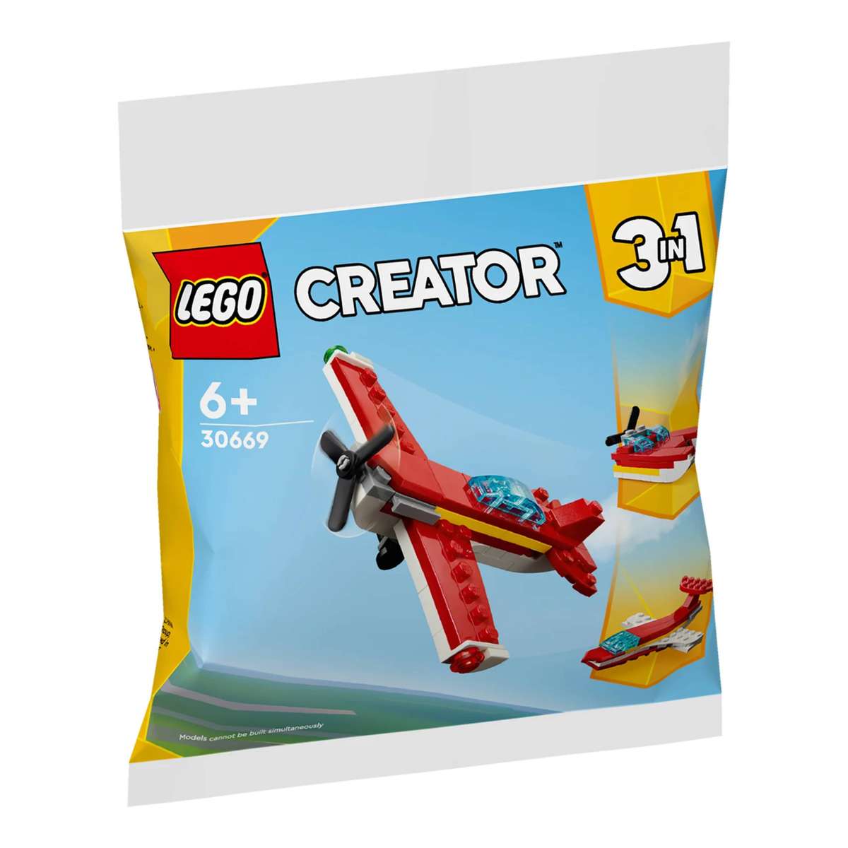 LEGO 30669 Creator 3-in-1 Red Plane