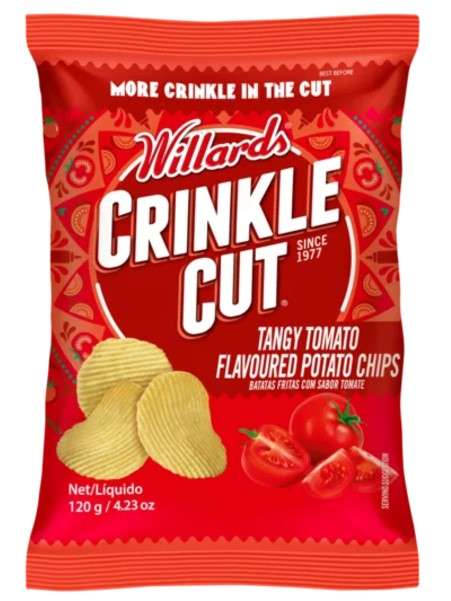 Willards Crinkle Cut Tomato 120g
