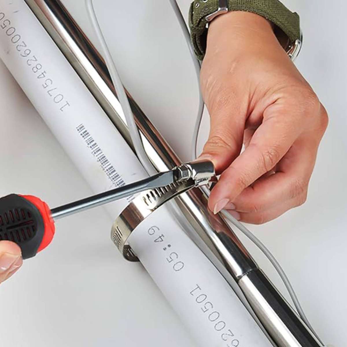 Flat 100mm Screwdriver with 5mm Magnetic Tip