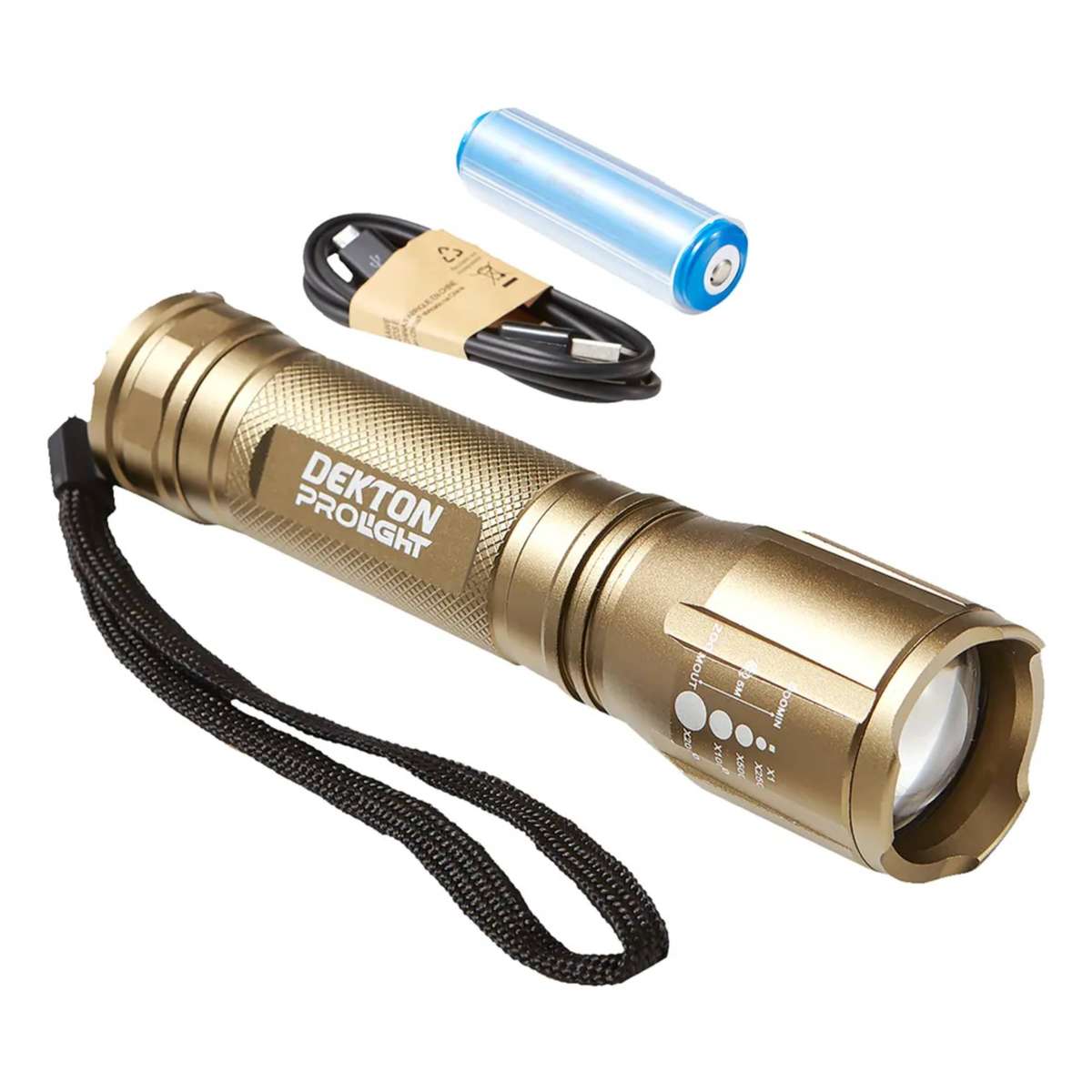 DEKTON Pro Light XP400 Performance Torch - 400 Lumens / 350m Distance