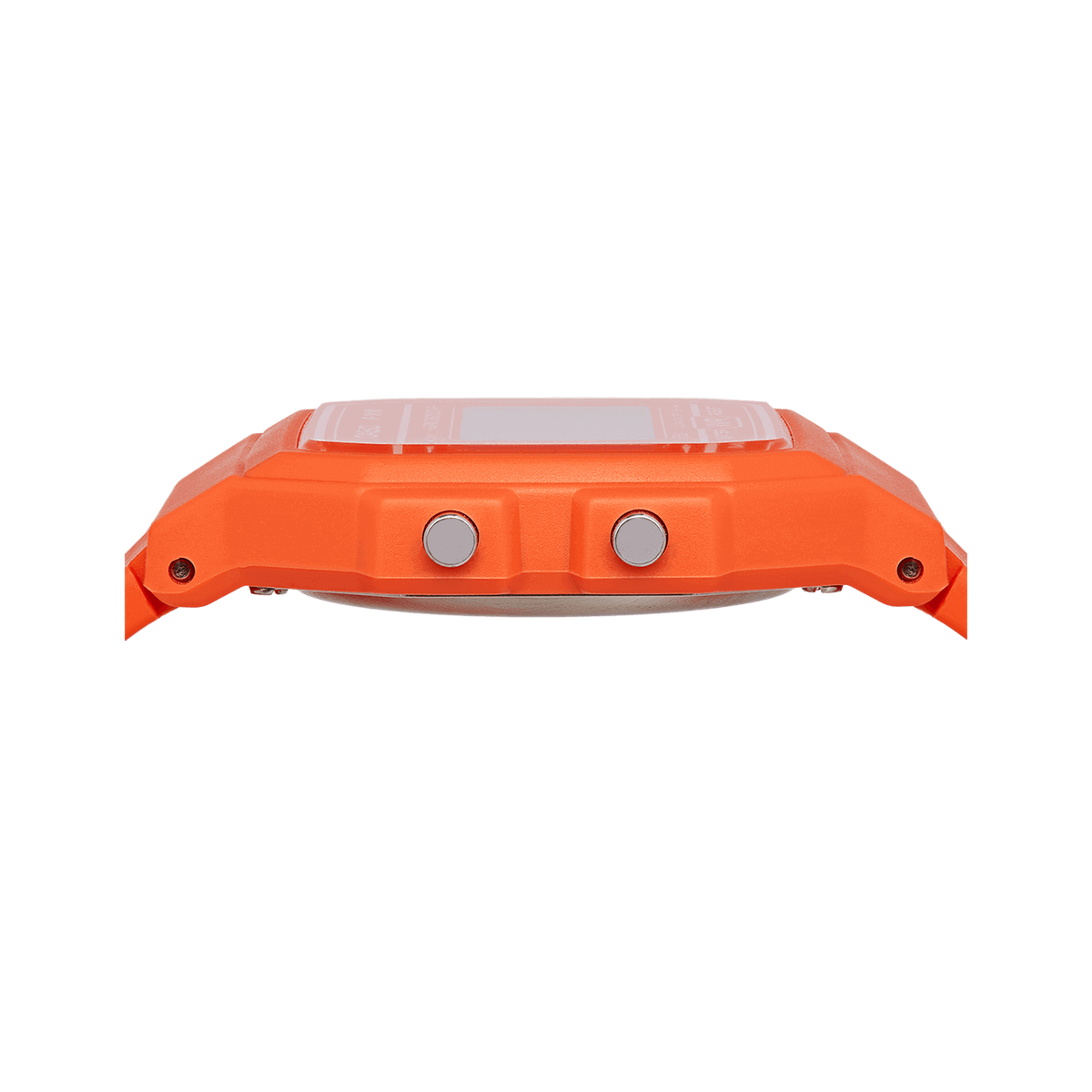 Casio Orange Resin Strap Digital Watch (Parallel Import)