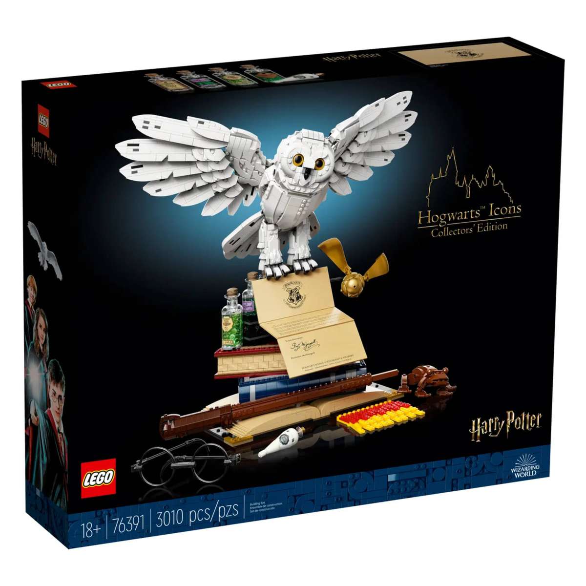 LEGO 76391 Harry Potter Hogwarts Icons - Collectors' Edition Damaged Box