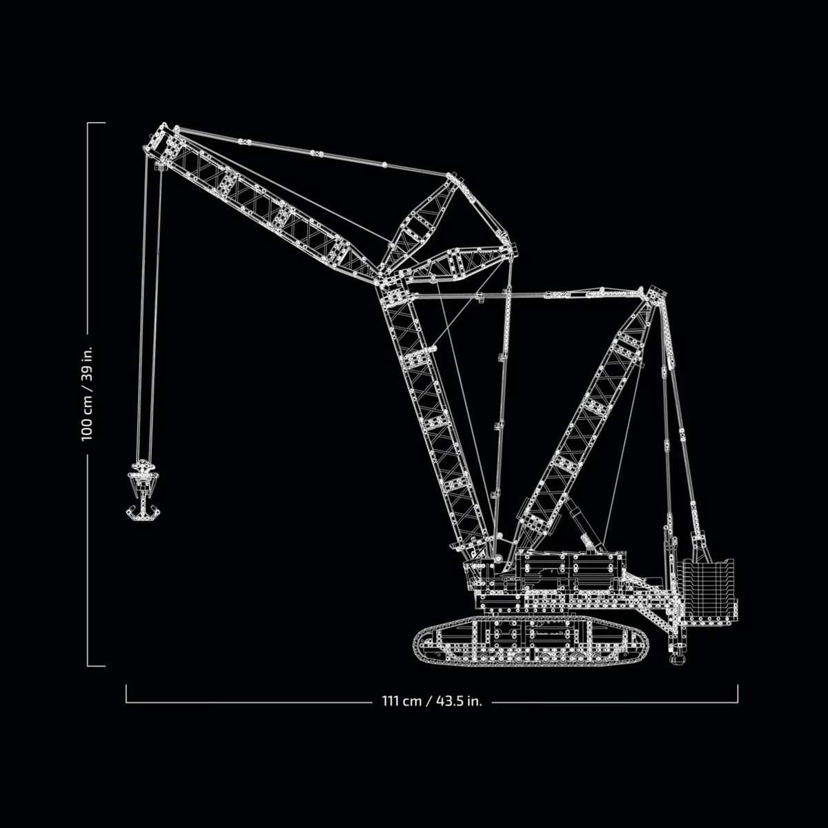 LEGO 42146 Technic Liebherr Crawler Crane LR 13000