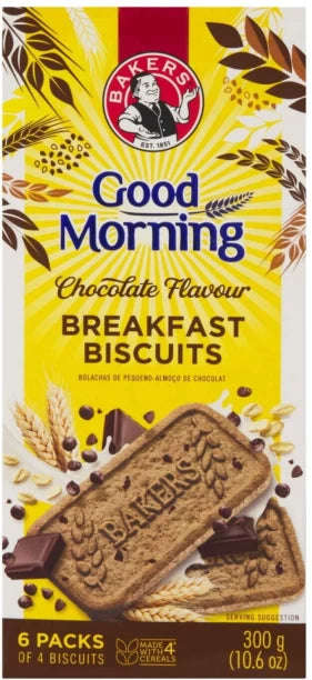 Bakers Good Morning Biscuits 300g