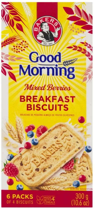 Bakers Good Morning Biscuits 300g