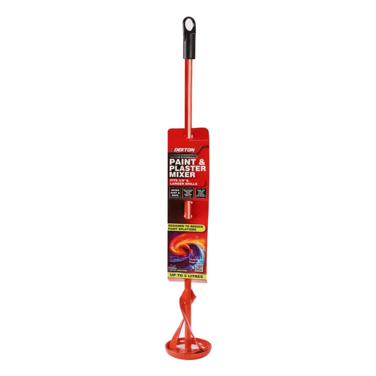 DEKTON 5 Litre Spiral Paint Mixer