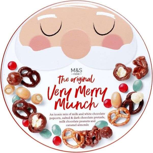 M&S The Original Very Moreish Munch Sweet & Salty Mix 460g Tin