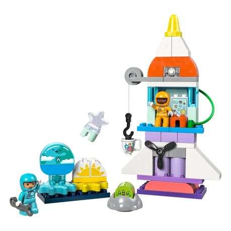 LEGO 10422 Duplo 3in1 Space Shuttle Adventure Kids Toy - Damaged Box