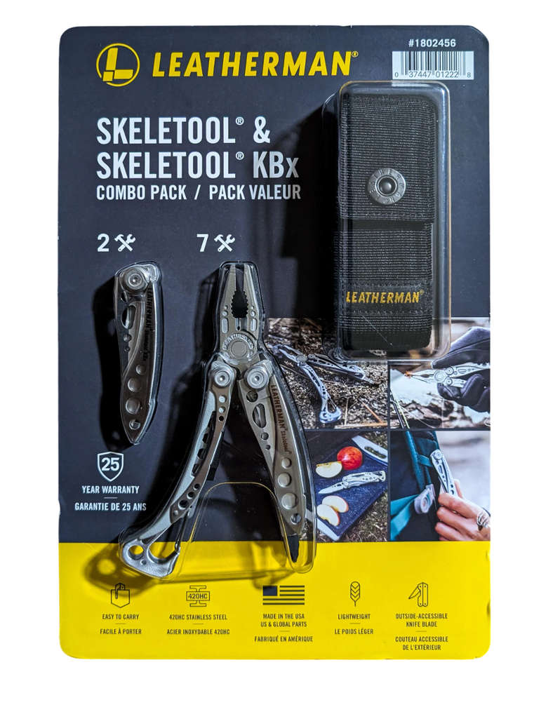 Leatherman Skeletool & Skeletool KBx Combo Pack