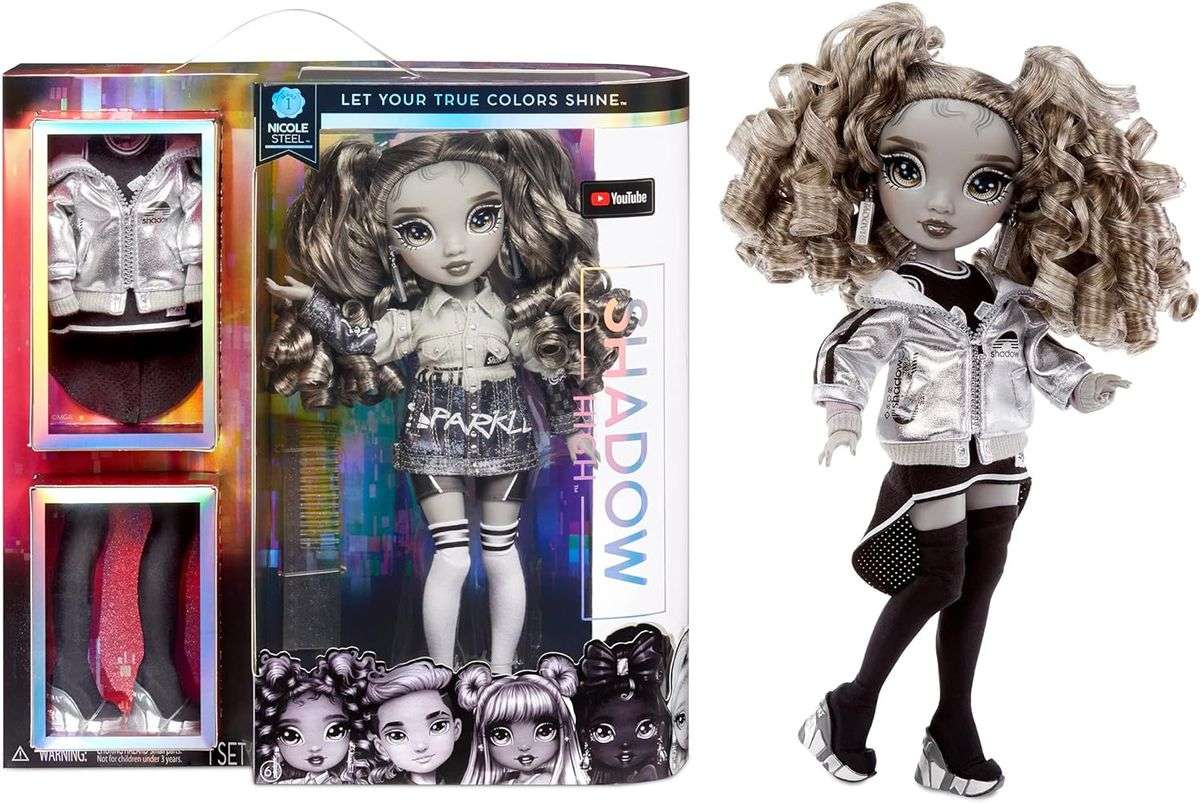 Shadow High Nicole Steel Fashion Doll and Accessories