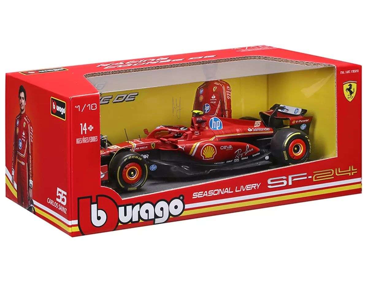 Bburago 1:18 Formula 1 Ferrari SF-24 2024 Model Car