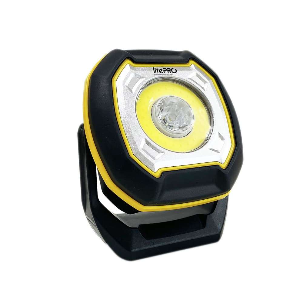 LitePro 10 Watt Rechargeable Multifunction Work Light