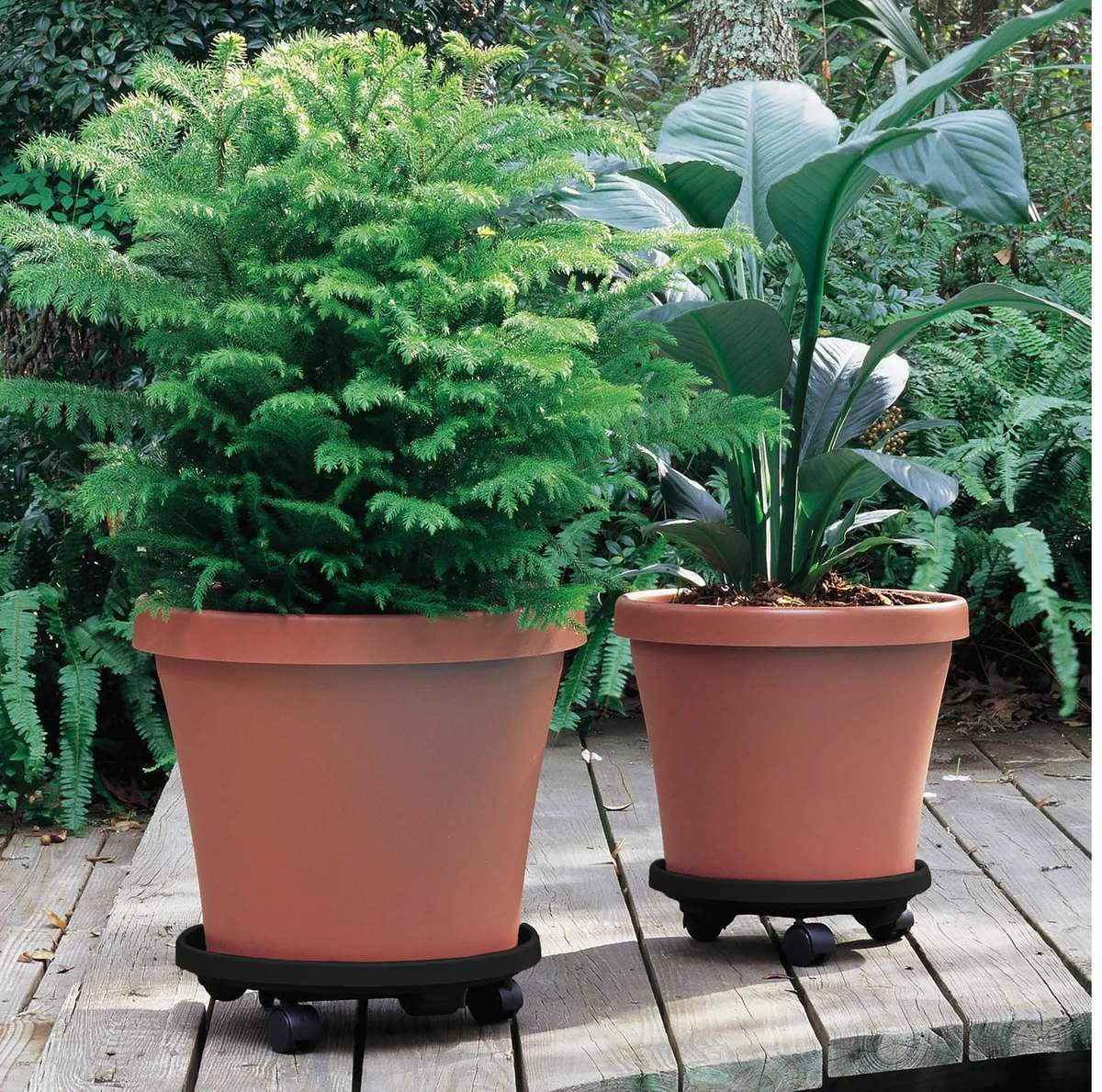 Round Plastic Trolley