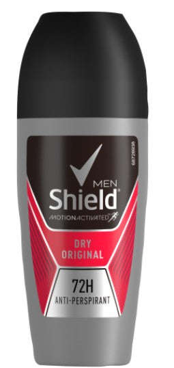 Shield Men Dry Original Antiperspirant Roll-On Deodorant - 50ml