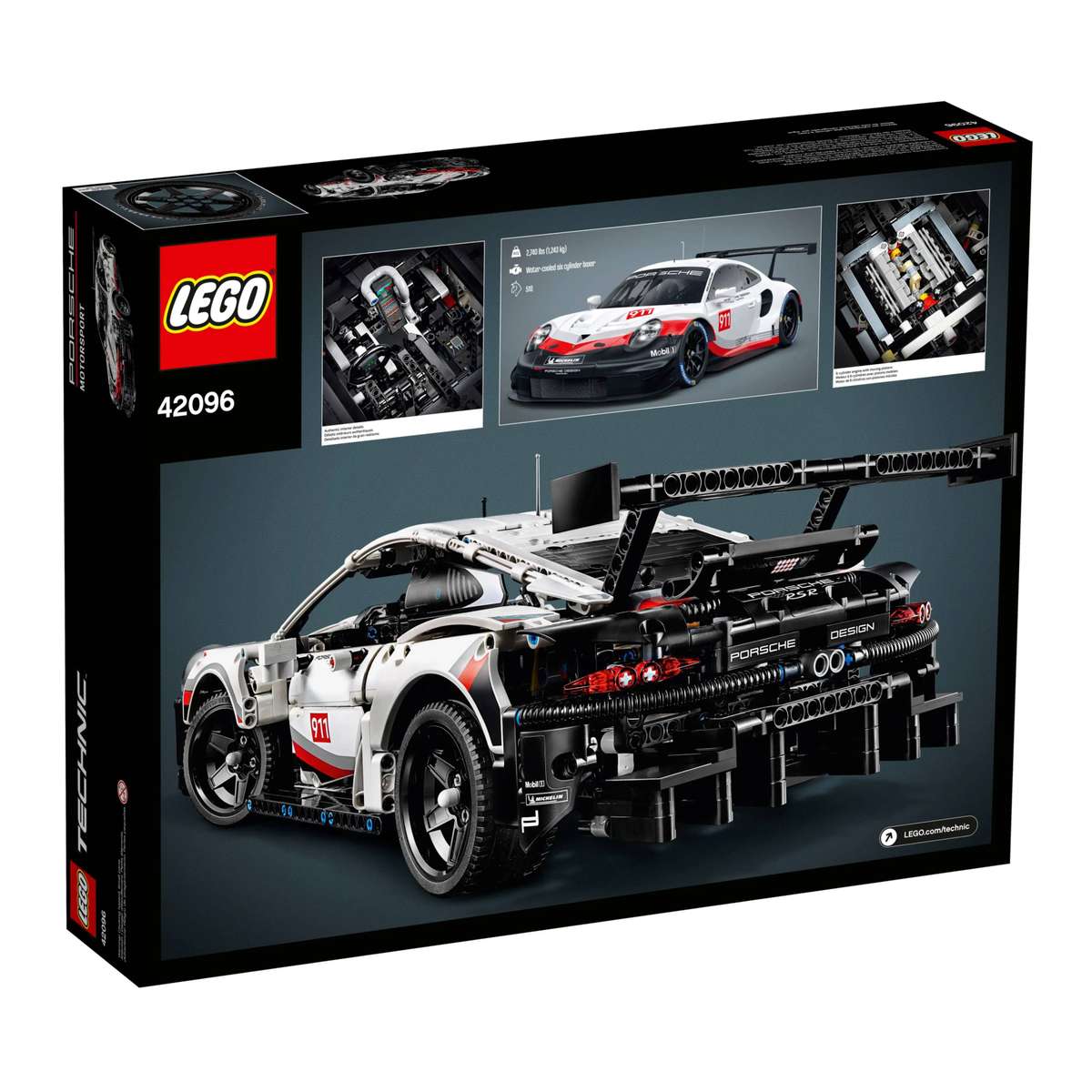 LEGO 42096 Technic Porsche 911 RSR - Damaged Box