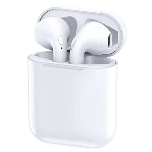TWS i9S True Wireless Stereo Earphones | Compatible with iOS & Android | White
