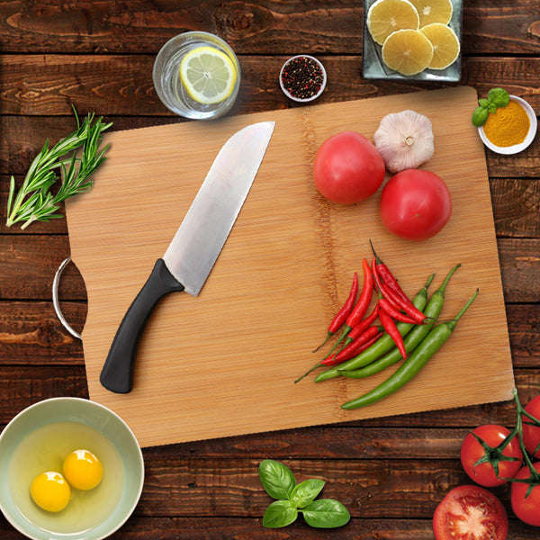 32cm Bamboo Cutting Board Antibacterial Chopping Board Chopping Block