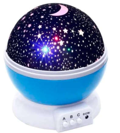 Star Master Rotating Night Light - Blue