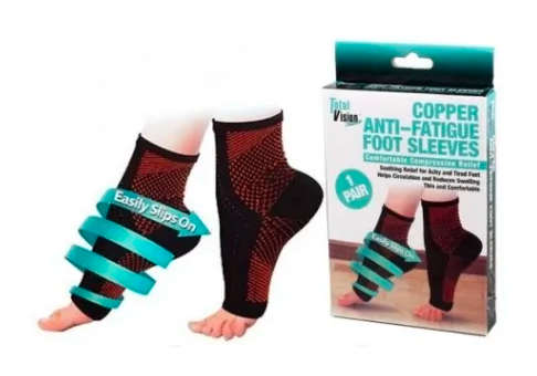 Copper Anti-Fatigue Foot Sleeves