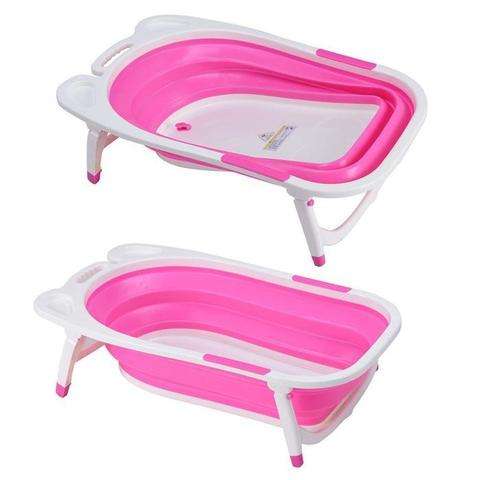 Baby Folding  Bath - Pink