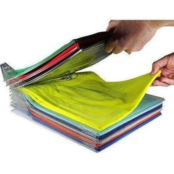 Closet Organizer and Shirt Folder