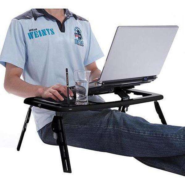 Black Friday - Portable Laptop Desk With Cooler Fan