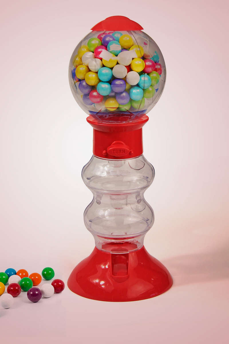 Clearance Sale-Jeronimo GumBall Dispenser - Red