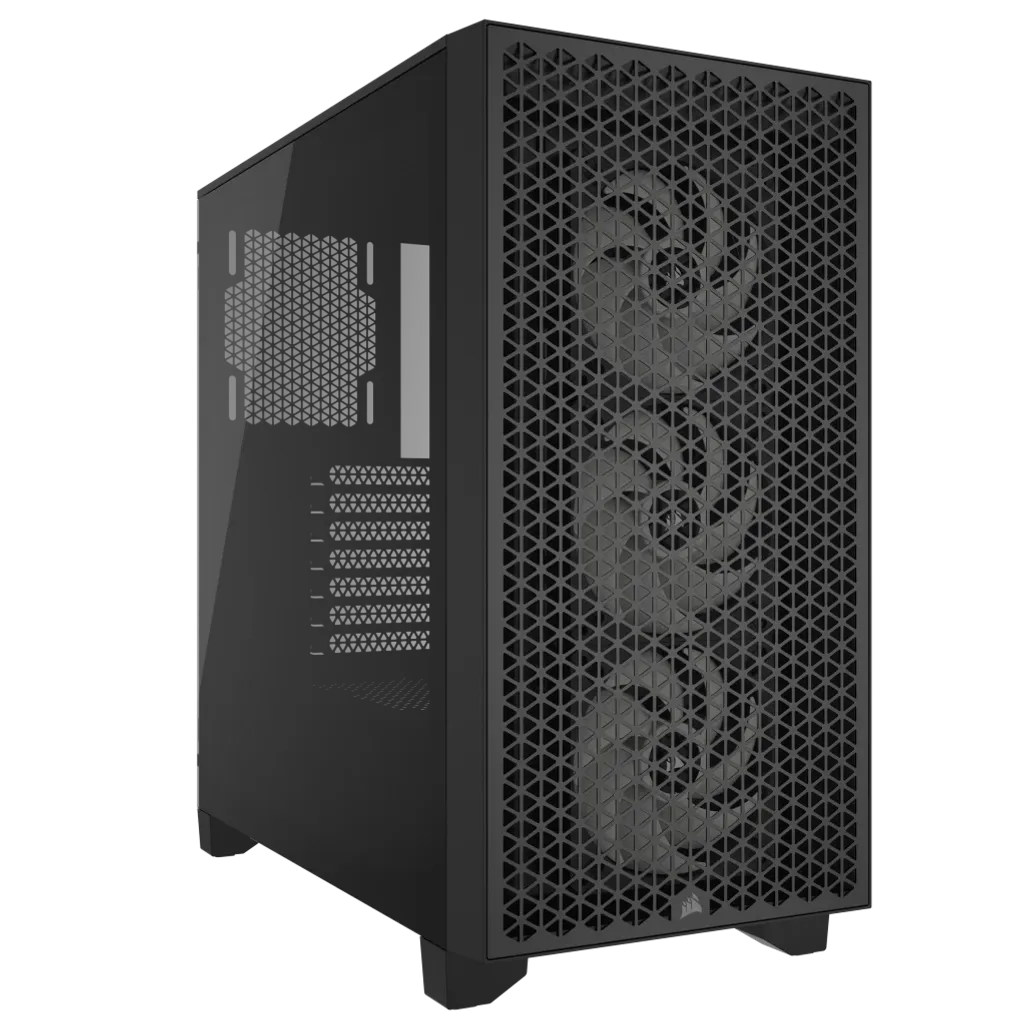 3000D RGB Tempered Glass Mid-Tower- Black