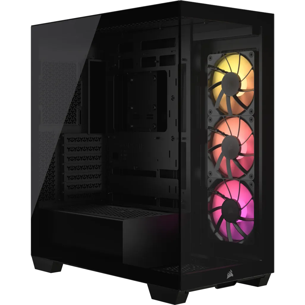 3500X ARGB Mid-Tower PC Case; Black
