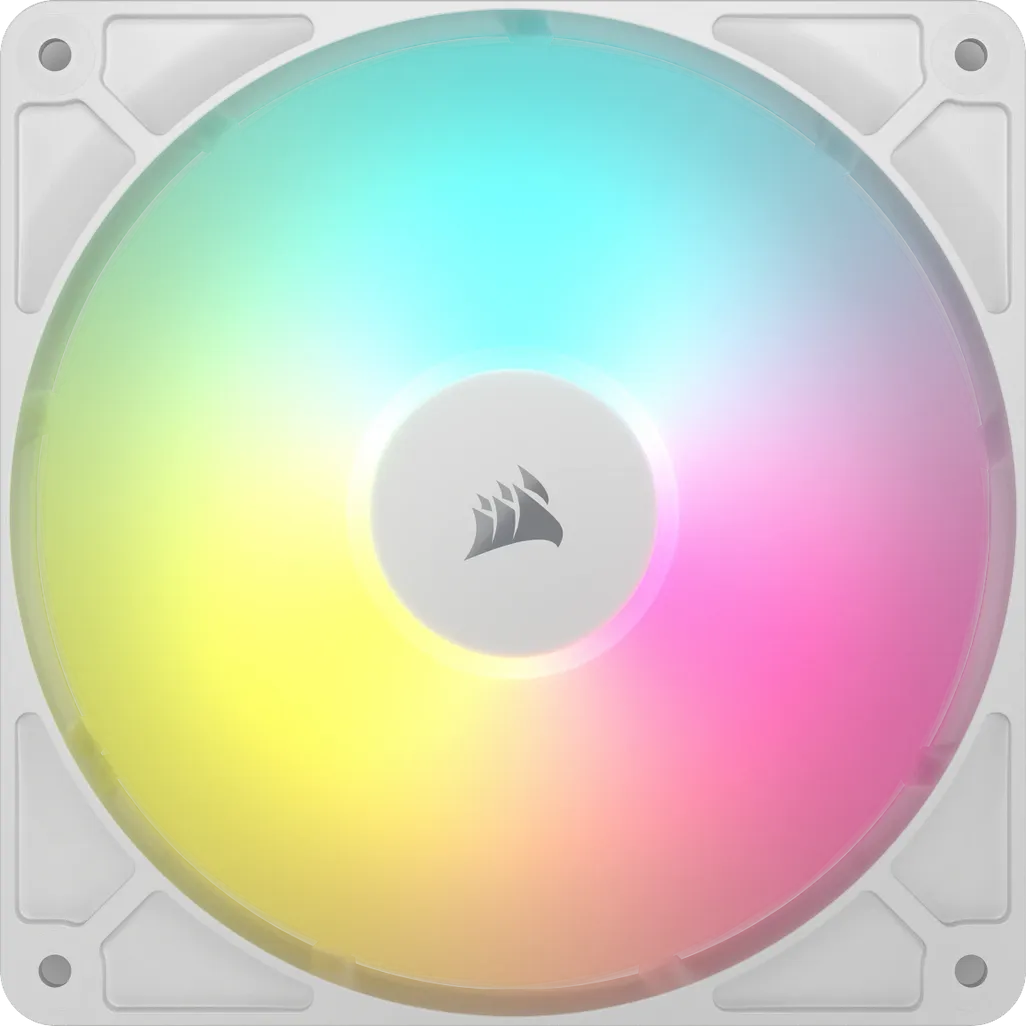 CORSAIR RS140 ARGB 140mm PWM Fans Dual Pack  White