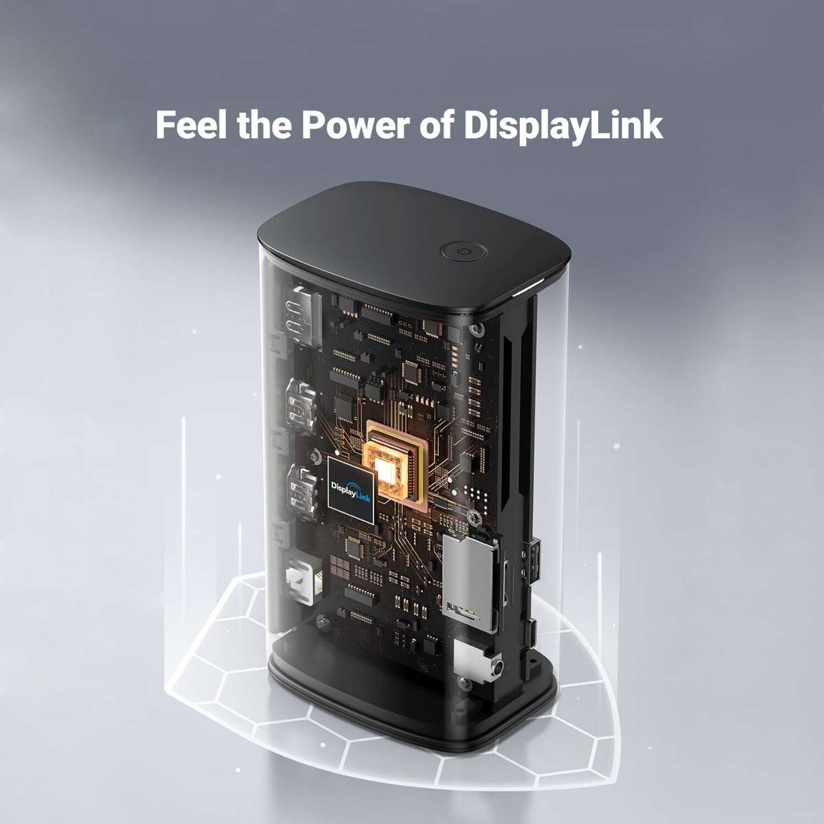 UGREEN Revodok Pro 312 12-in-1 Type-C Docking Station - Silver