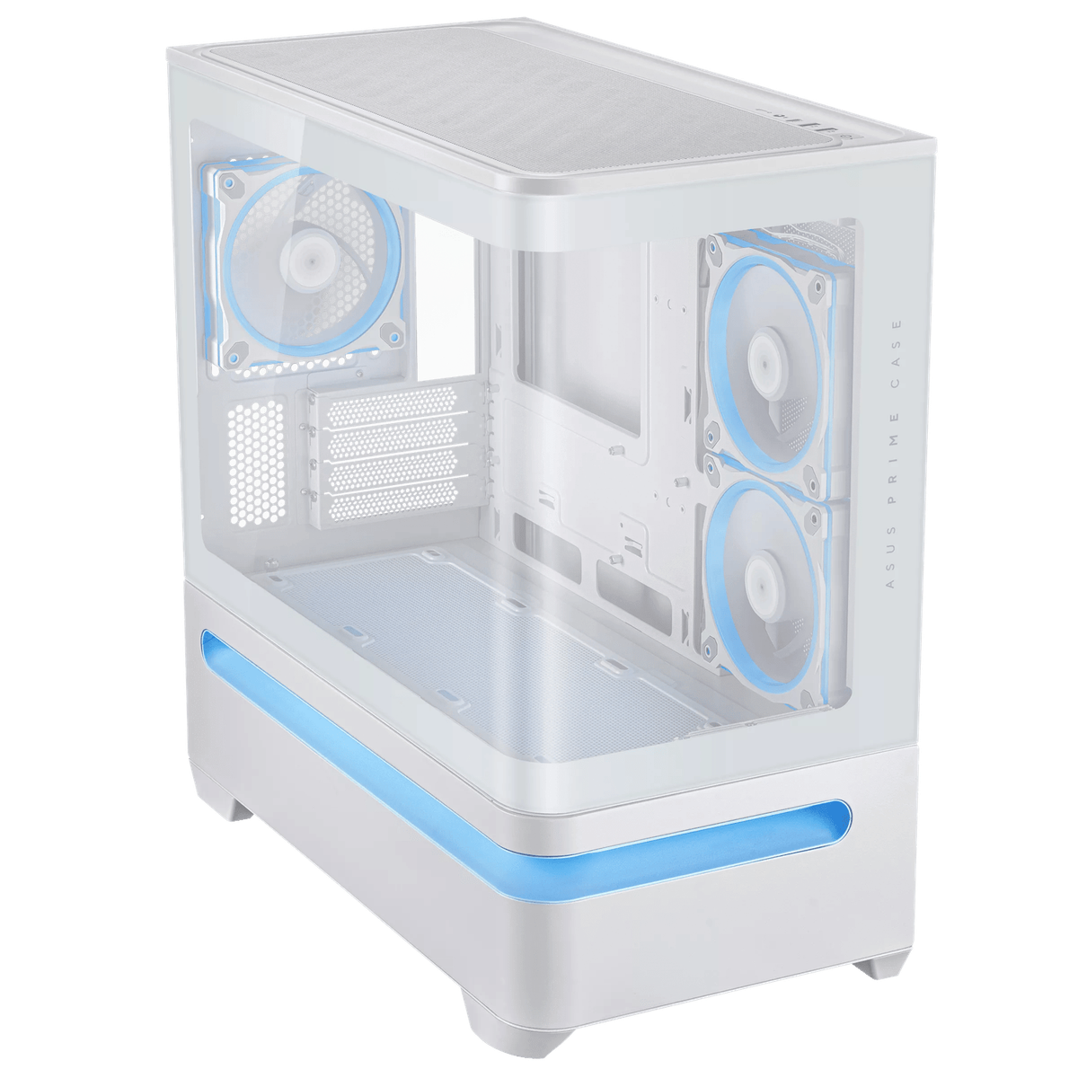 ASUS Prime AP202 ARGB mATX White Chassis