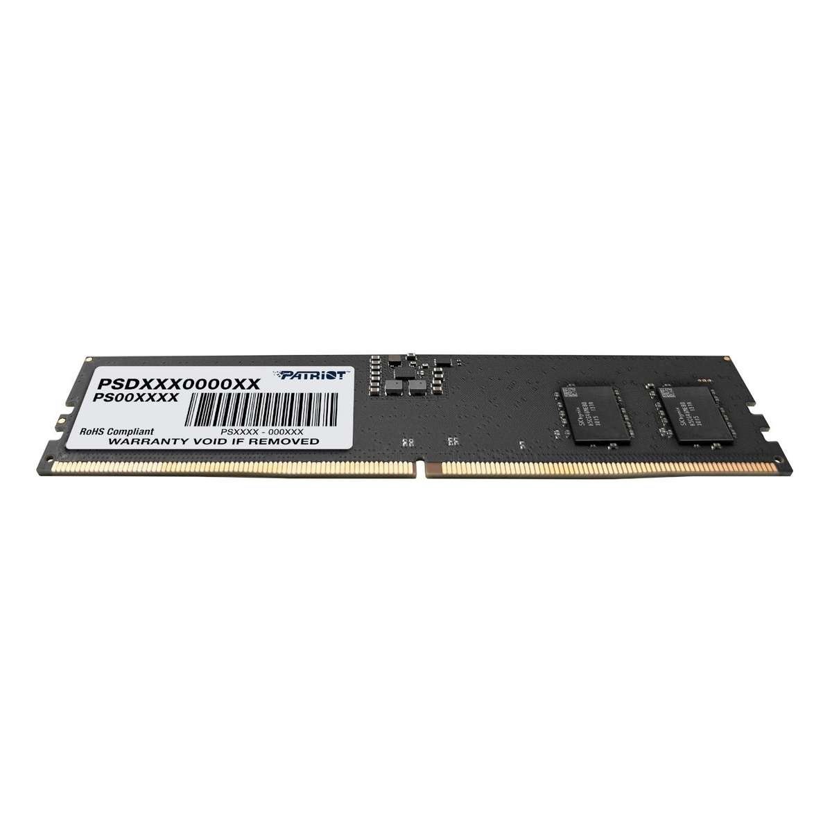 Patriot Signature Line DDR5 8GB 4800MHz Single Rank SODIMM Notebook Memory