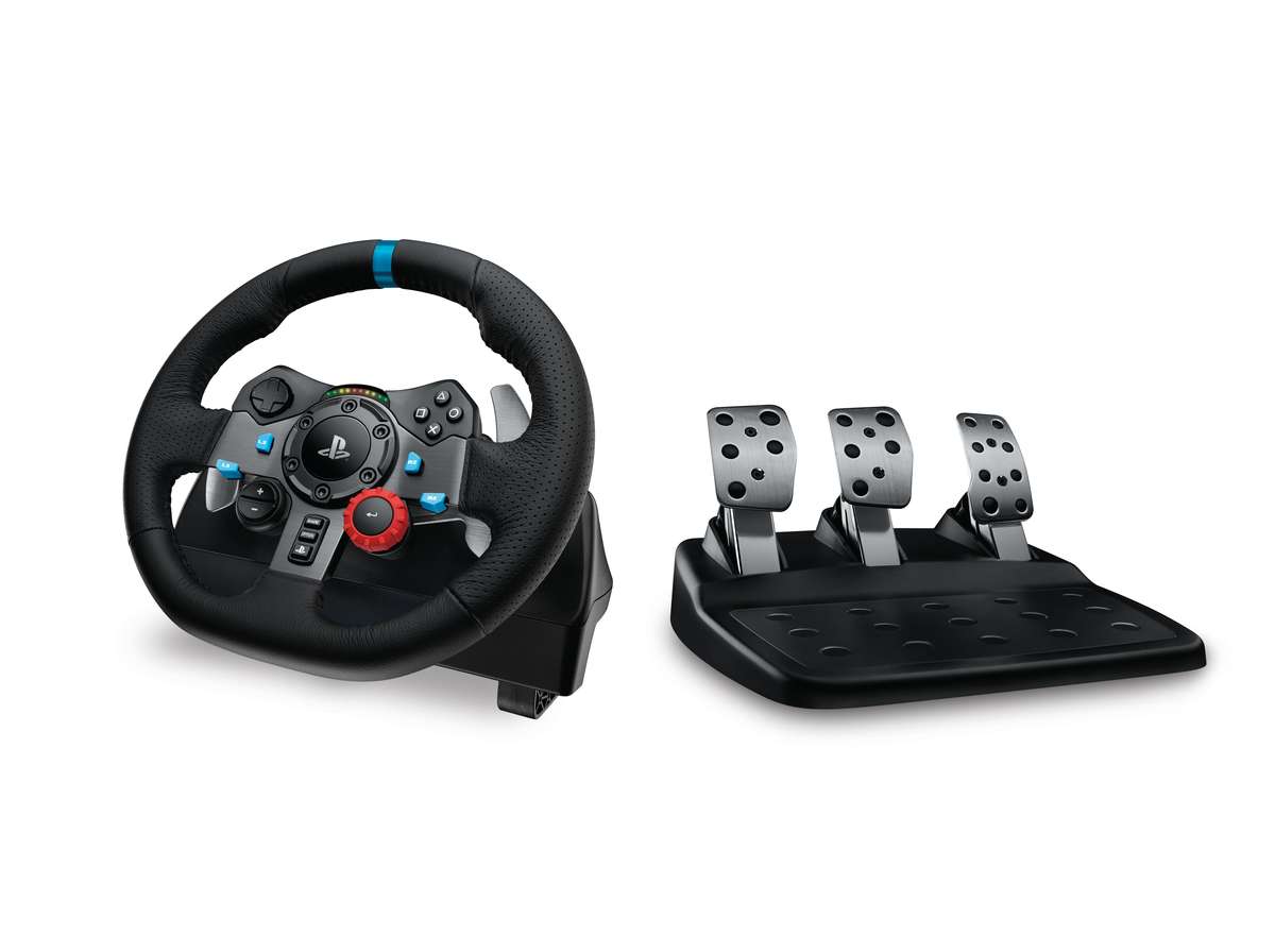 Logitech G29 Driving Force Racing Wheel  Gaming Accessory  PlayStation4 and PlayStation5 ...