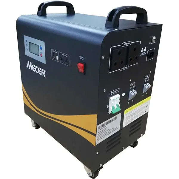 Mecer 1Kw 12V 1x100A Bat Pure Sine Wave
