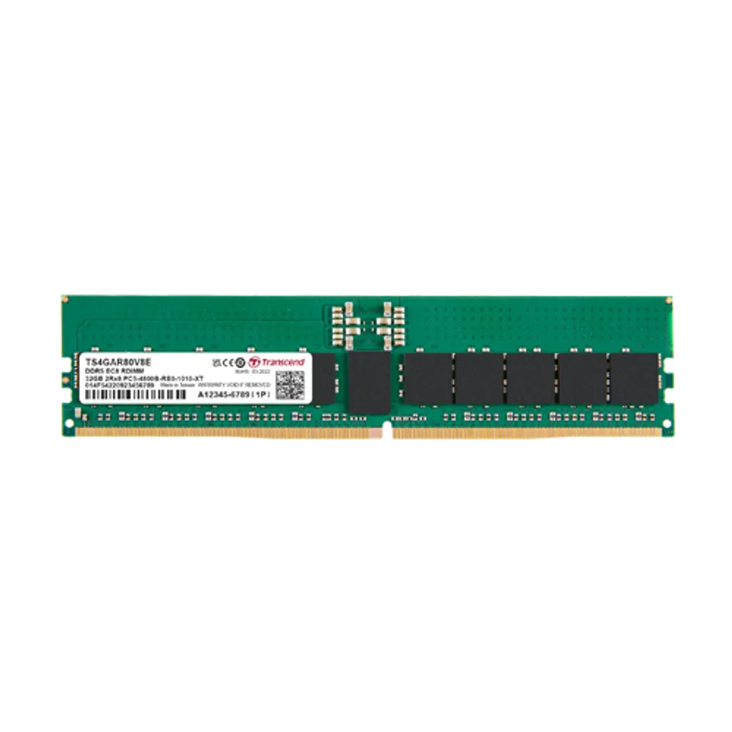 TRANSCEND 16GB DDR5-5600 REG-DIMM CL46  2Rx8 (2Gx8) x 10