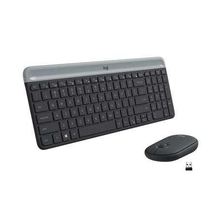 Logitech Wireless Keyboard and Mouse Combo MK470 (GRAPHITE) 2-Year Limited Hardware warranty