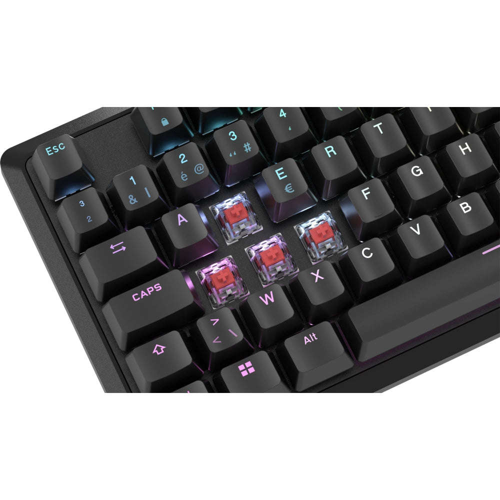 CORSAIR K70 CORE RGB Mechanical Gaming Keyboard - CORSAIR Red Linear Switches