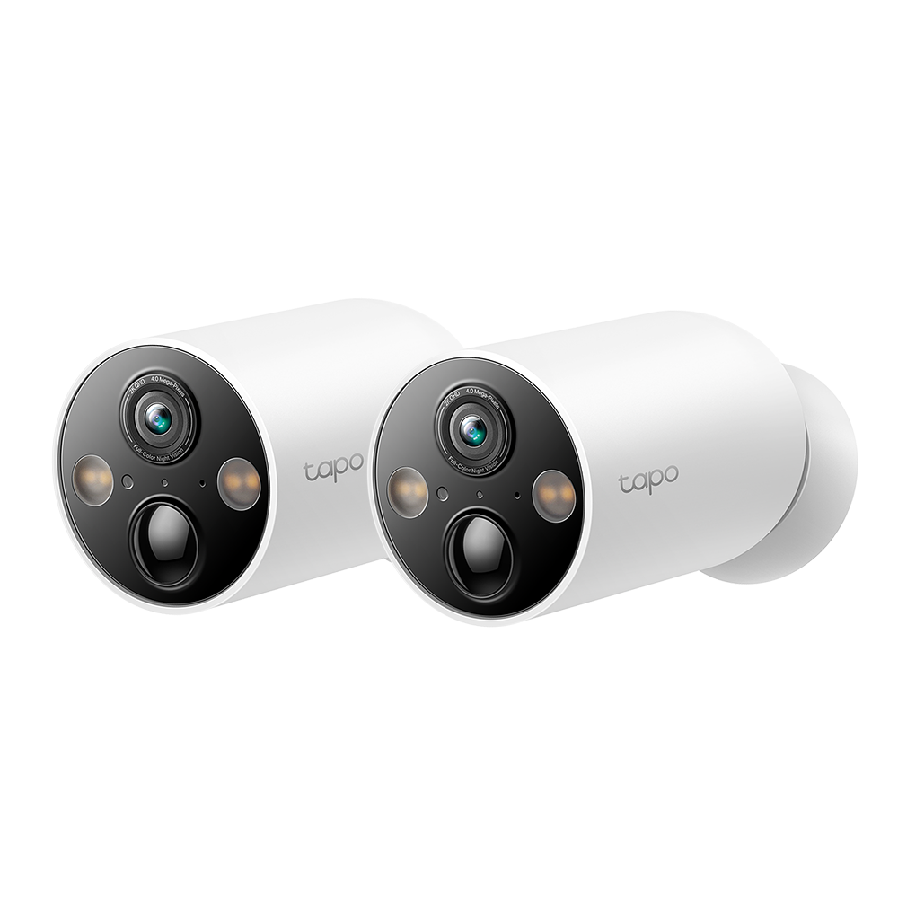 TP-Link Tapo C425 (2-pack) 4MP 2K QHD Battery Wirefree Outdoor security Camera