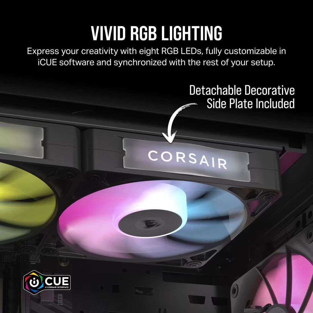CORSAIR RX Series; iCUE LINK RX140; 140mm Fan; Single Pack.