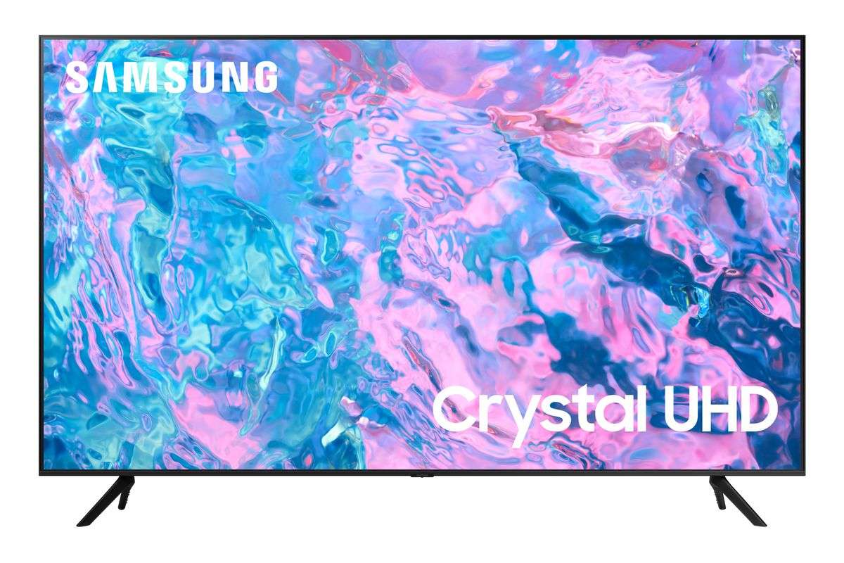 SAMSUNG UA75CU7000 75'' UHD TV; PurColour; HDR 10+; UHD Dimming; Smart TV (Tizen OS); Adaptive So...
