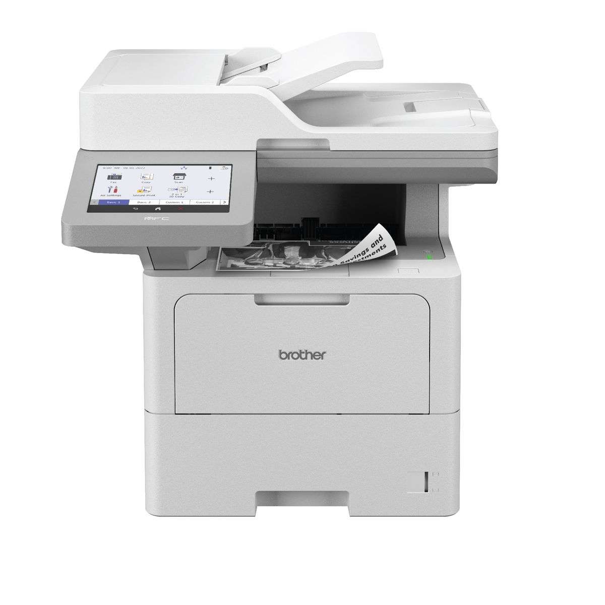 Brother High Speed Mono Laser MFC with Duplex printing and wired networking capability (5YR onsite)