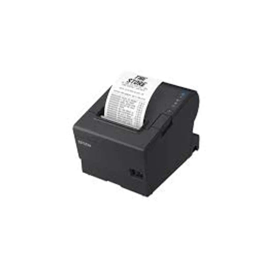 Epson TM-T88VII USB Ethernet Serial PS Black EU USB Ethernet interface.