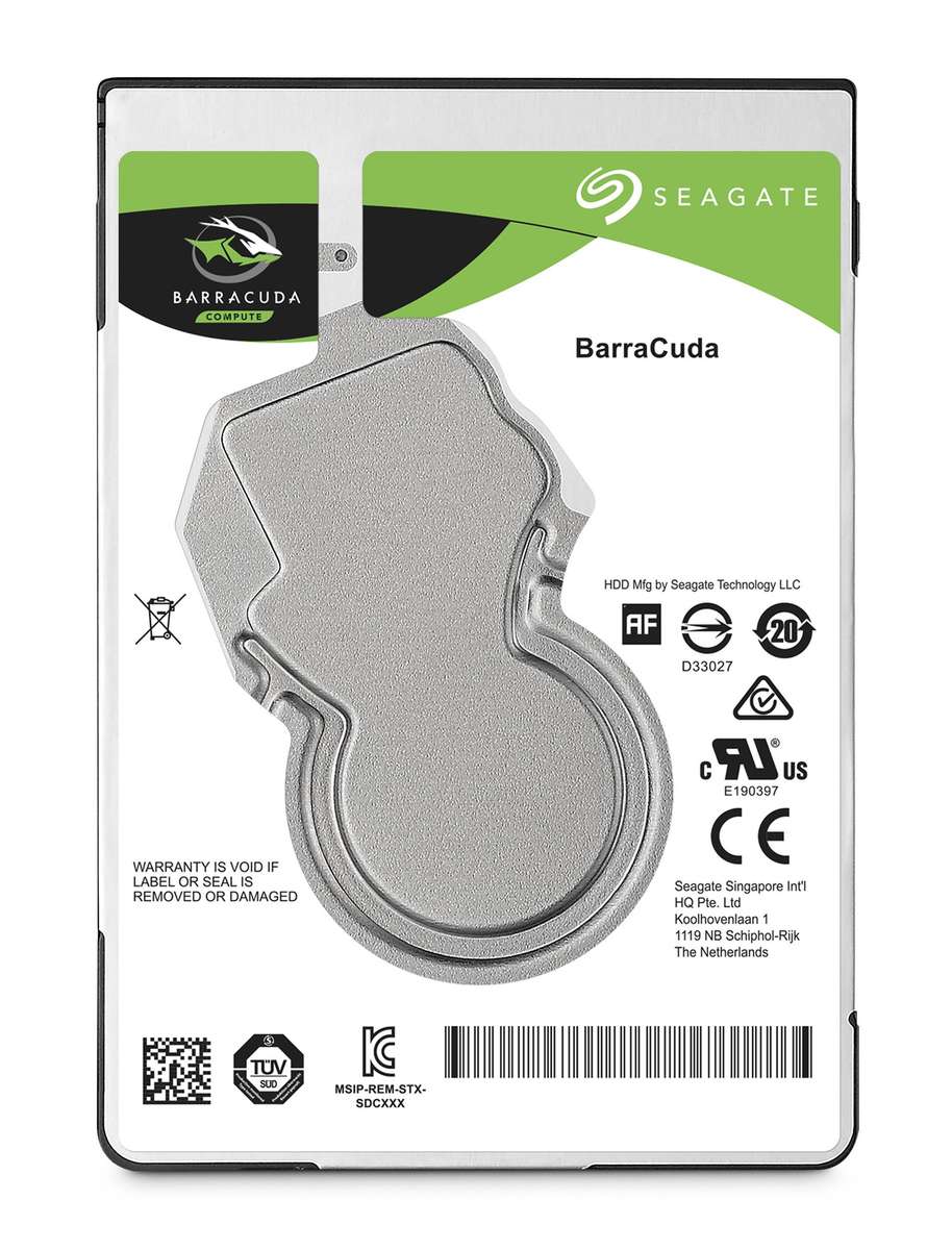 Seagate Barracuda 5TB; 2.5'' Notebook drive; SATA 6GB/s; RPM 5400; 128MB Cache