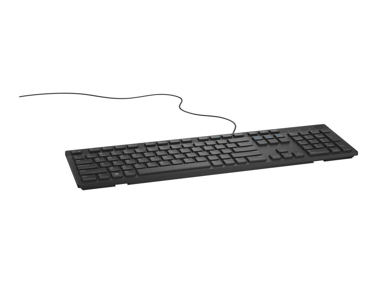 Dell Multimedia Keyboard-KB216 - US International (QWERTY) - Black